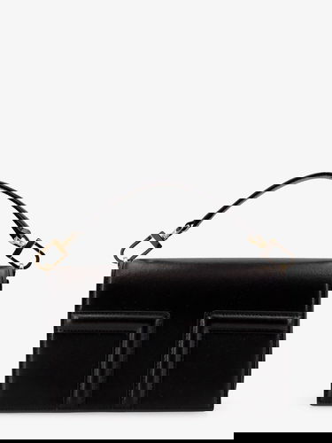 Дамска чанта TOTEME Toteme T-Flap Shoulder Bag Черно | 244WAL0049LE0025001, 0