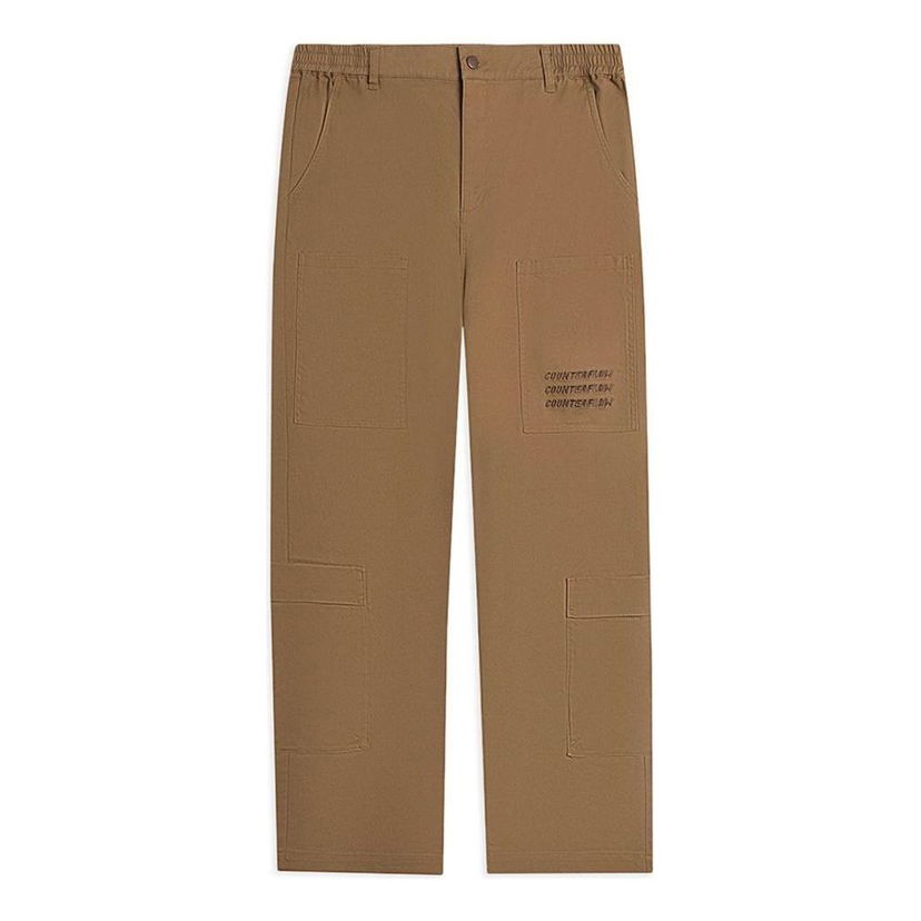 Карго панталони Li-Ning Counterflow Triple Logo Straight Pants Кафяво | AKXSC21-3