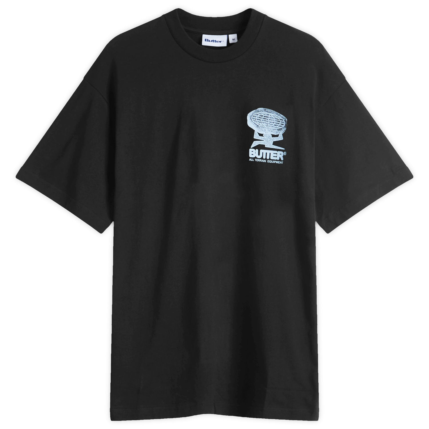 Тениска Butter Goods Terrain Graphic Tee Черно | BG252107-BLK, 1