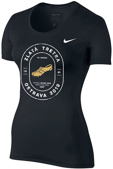 Тениска Nike Nike Pro CL ZLATA TRETRA T-Shirt Черно | 725745-010-zt, 0