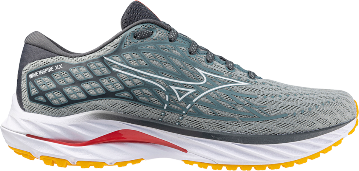 Кецове и обувки Mizuno WAVE INSPIRE 20 Сиво | j1gc244401, 0