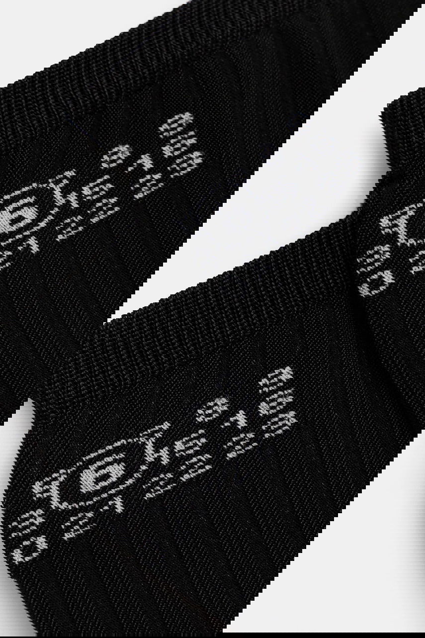 Чорапи Maison Margiela MM6 Maison Margiela Ribbed Socks Черно | S62TL0045.M13204.900, 1