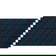 Tartan Lambswool Scarf with Fringe Black Watch