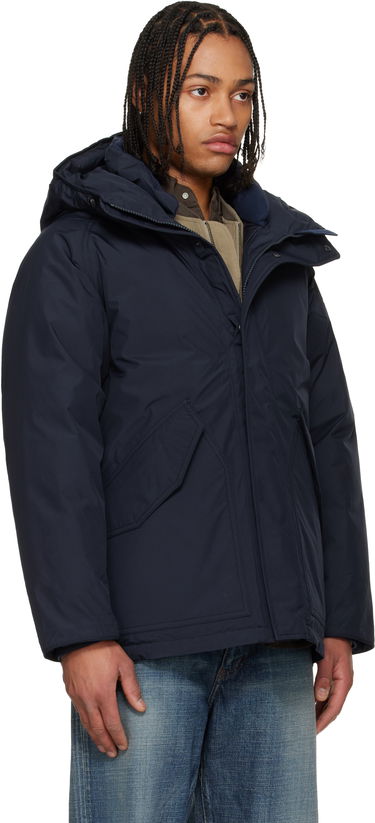 Палта NANAMICA GORE-TEX Down Coat Черно | S25FB059U, 4