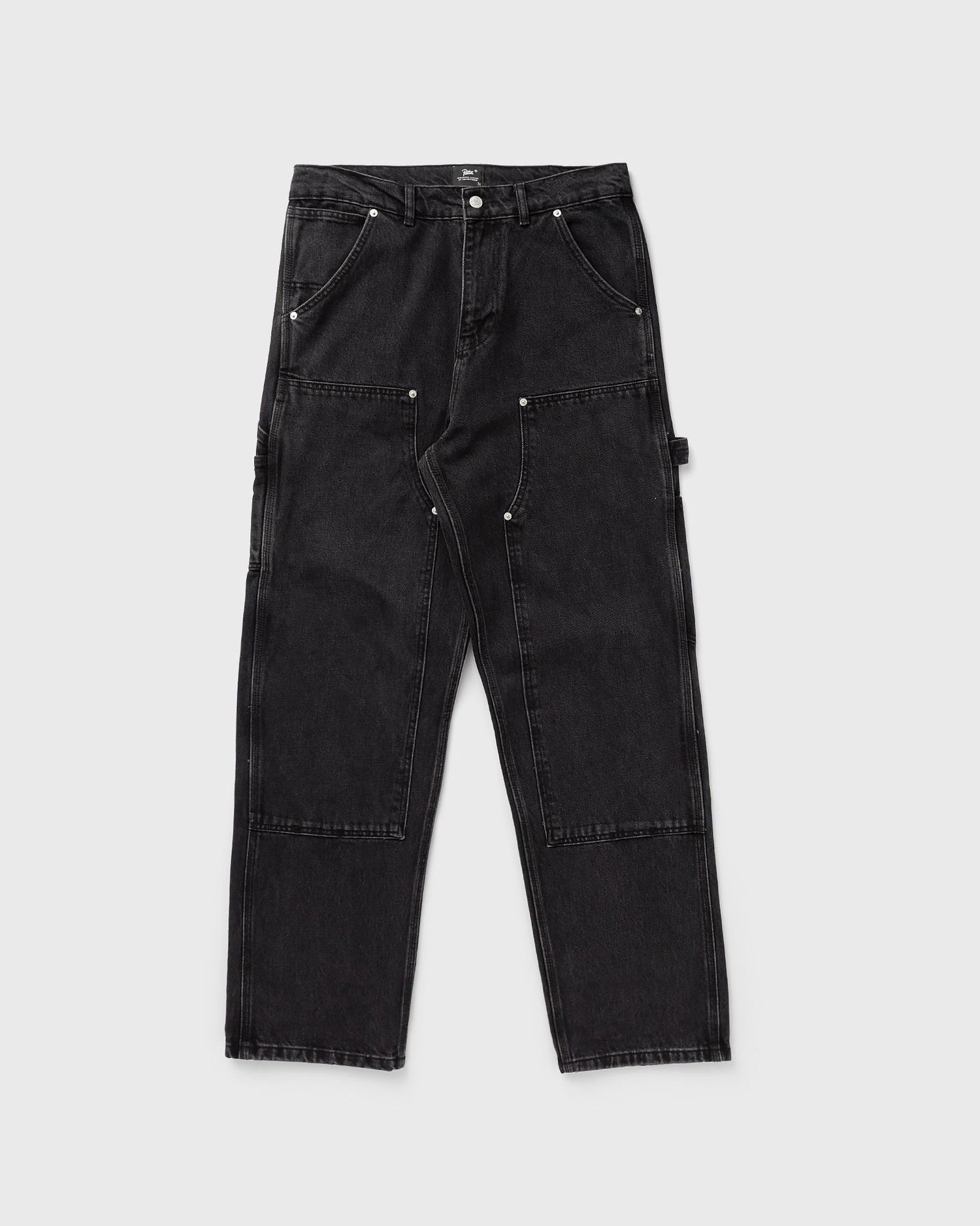 Дънки Patta Double Knee Cartoon Denim Pants Черно | POC-AW25-4200-386-0007-139, 0