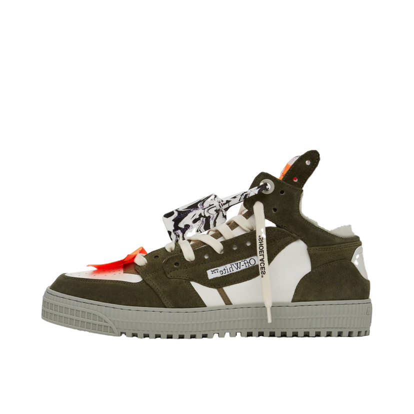 Кецове и обувки Off-White Off Court 3.0 High-Top Зелено | OMIA065F21LEA0036310