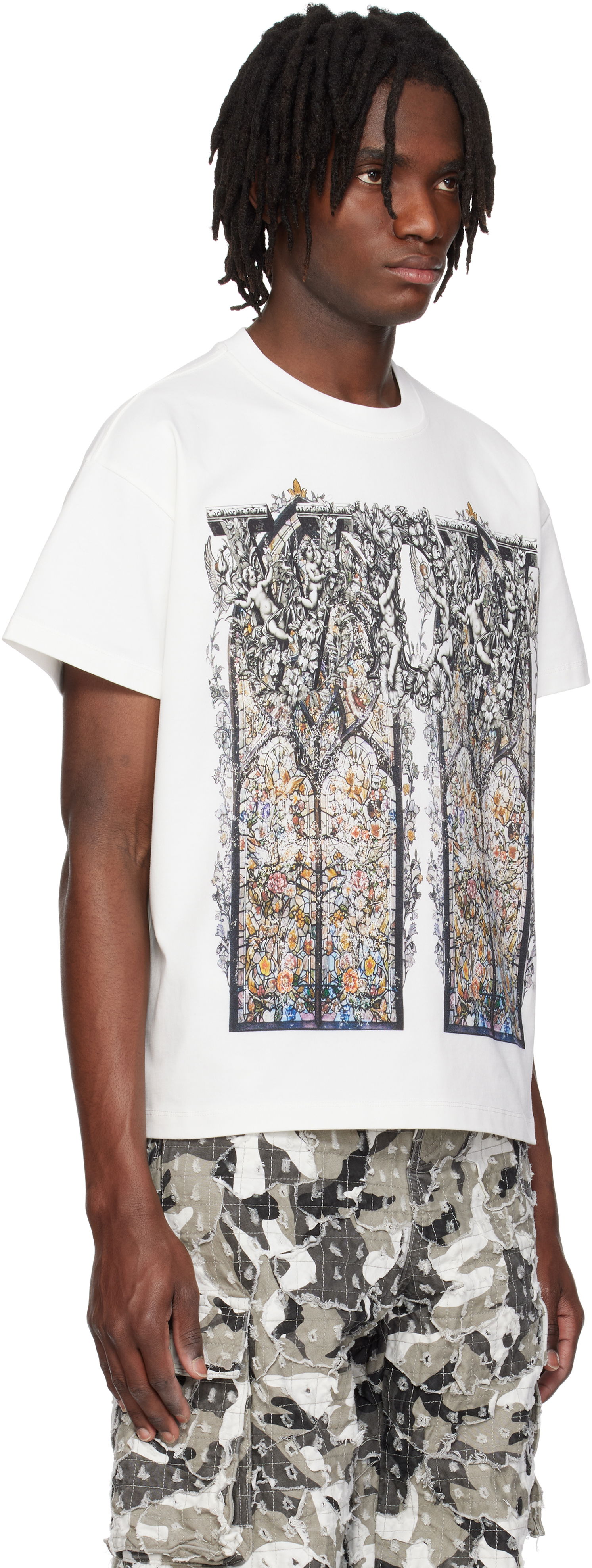 Тениска Who Decides War Who Decides War Ignatius Graphic Short Sleeve T-Shirt Бяло | 1110280001SS25, 1
