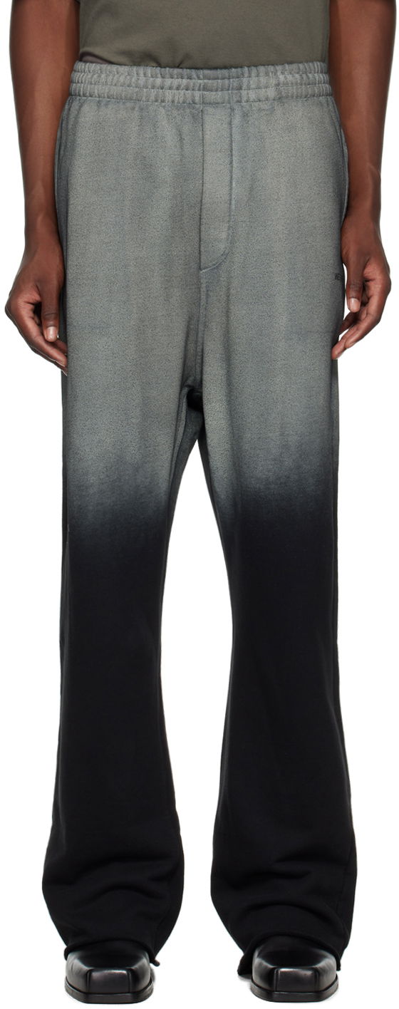 Спортни панталони We11done Men's Gradient Sweatpants Сиво | WD-TA2-24-730-U-BK, 0
