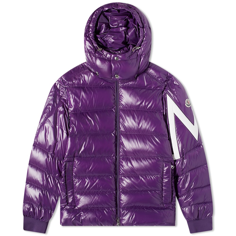 Пухо яке Moncler Corydale Side Logo Jacket Лилаво | 1A001-01-68950-61C, 0
