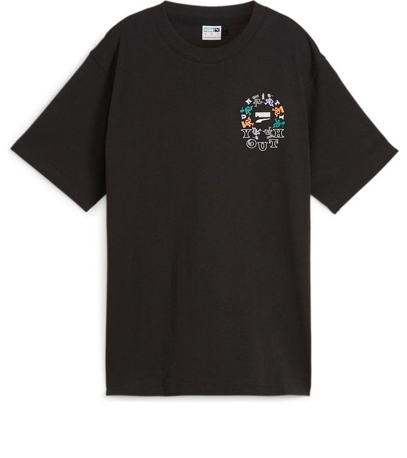 Тениска Puma Youth Graphic T-Shirt Черно | 626119-51