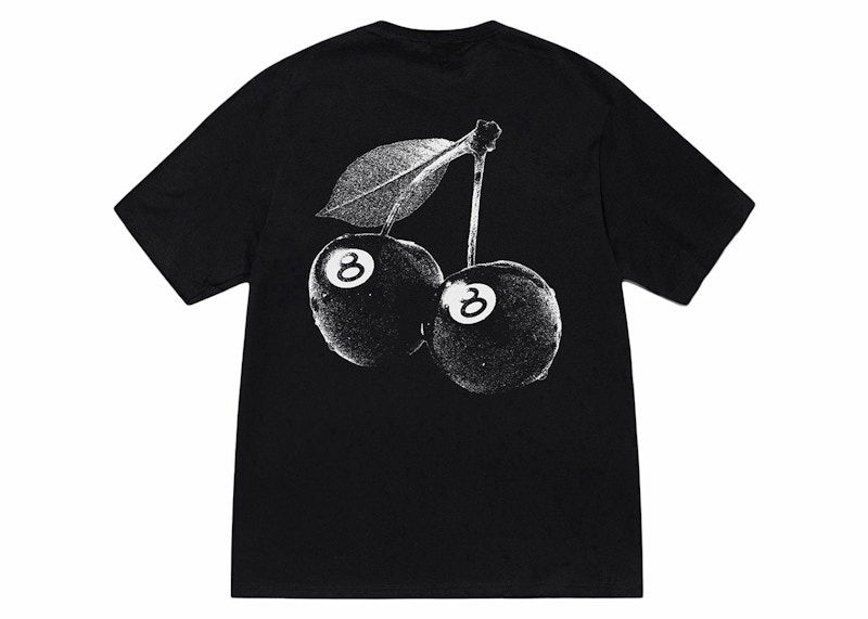 Тениска Stüssy Cherries Graphic T-Shirt Бяло | 1905066, 1