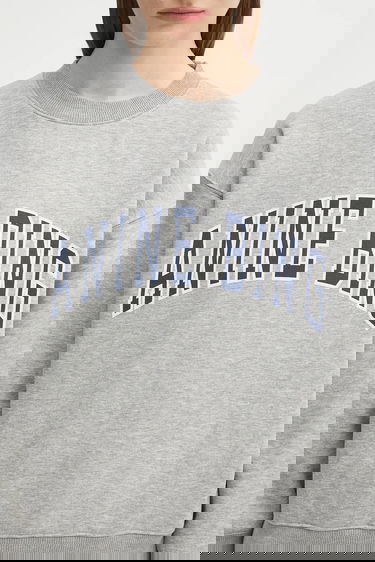 Суитчър Anine Bing Anine Bing Spencer Graphic Sweatshirt Сиво | A.08.11531, 3