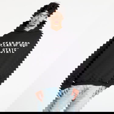 Суитчър Fear of God Fear of God Essentials 90's Hoodie Черно | 192SP256210F-861, 0