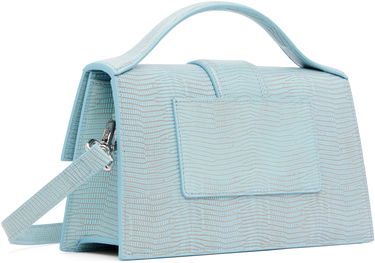 Дамска чанта Jacquemus Jacquemus 'Le Chiquito Moyen' Top Handle Bag Синьо | 25E213BA007-3235, 2