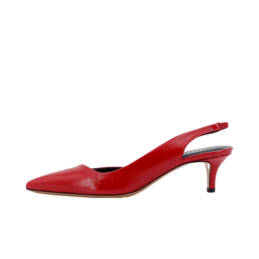 Кецове и обувки ISABEL MARANT Pointed Slingbacks Червено | ES0033FAB3A17S70RD