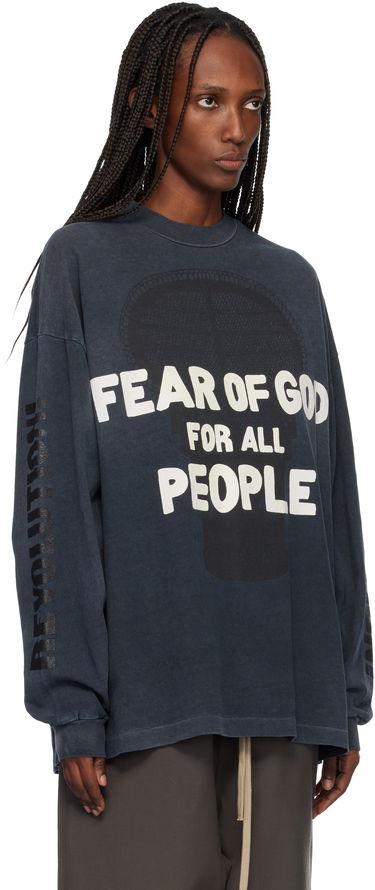 Тениска Fear of God Fear of God Relaxed Long Sleeve 'Future' T-shirt Сиво | FG25FW10-10403HWJUS, 1