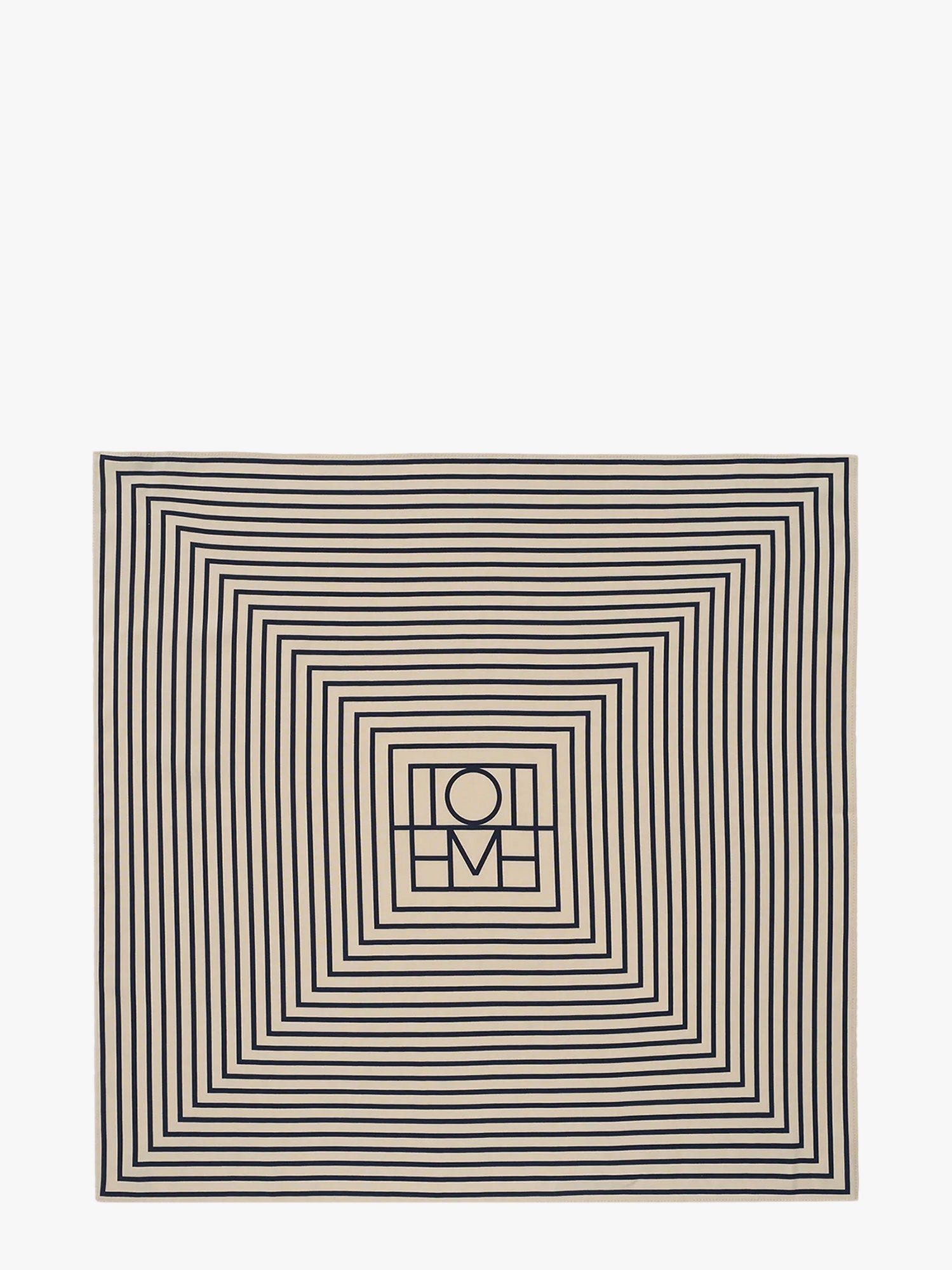 Шал TOTEME Geometric Print Foulard Scarf Бежово | 211852800950, 0