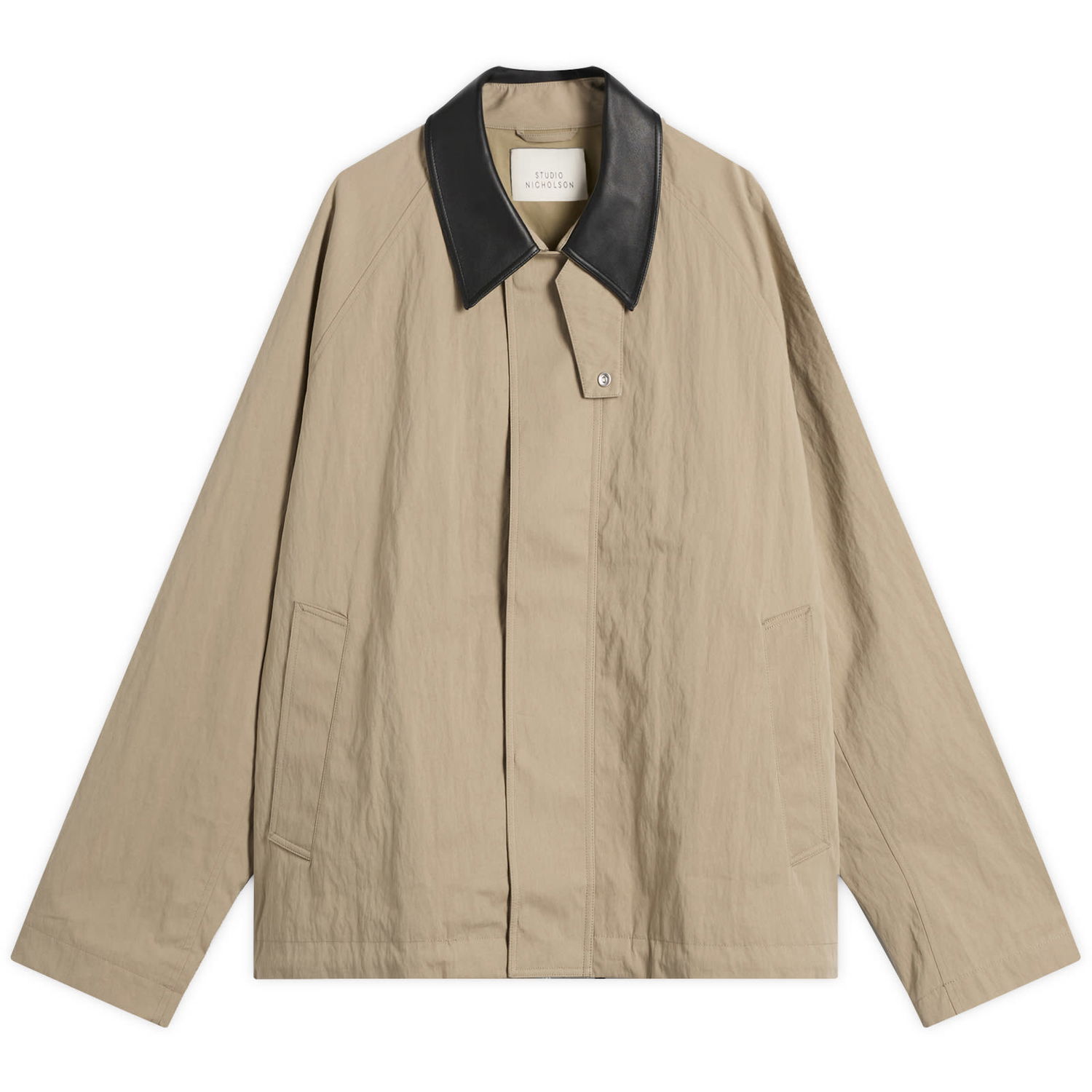 Яке Studio Nicholson Studio Nicholson Zip Through Jacket, Size Large Бежово | DANISNM-1438-PRC, 1