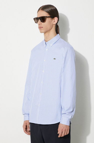 Риза Lacoste Lacoste Regular Fit Button-Down Shirt Синьо | CH2936, 0