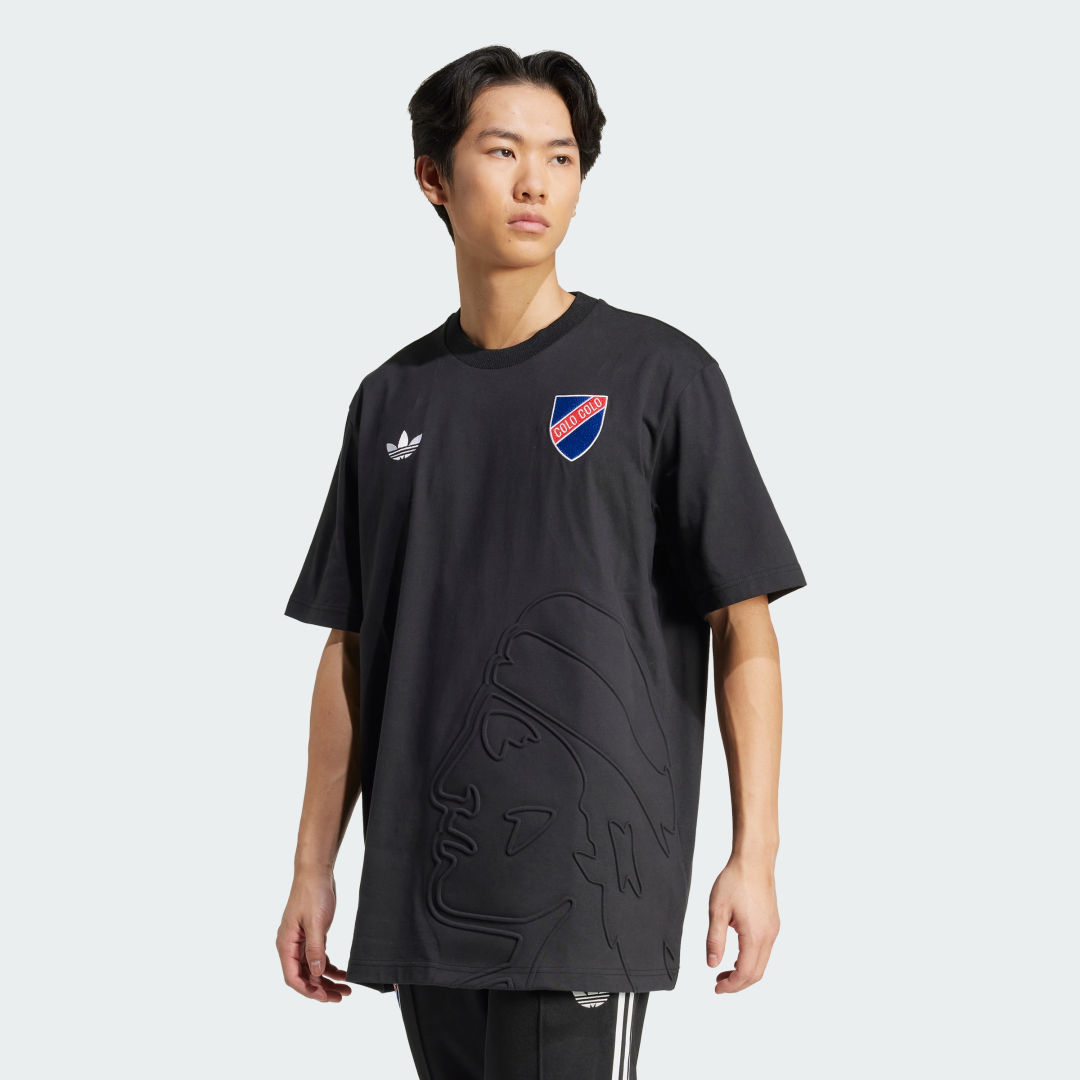 Тениска adidas Performance Colo-Colo Anniversary T-Shirt Черно | JD8132, 0