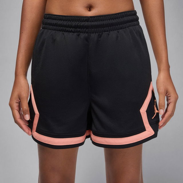 Sport 4" Diamond Mesh Athletic Shorts with Contrast Trim