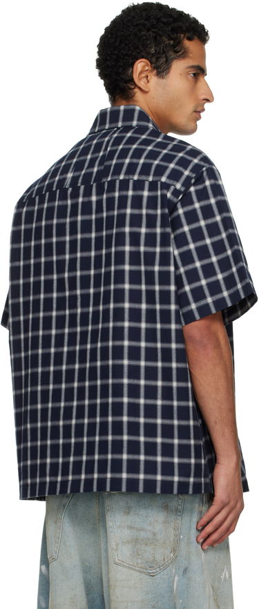 Риза Rhude Plaid Center Logo Short Sleeve Button Up Shirt Многоцветен | RHPF25SR05012, 2