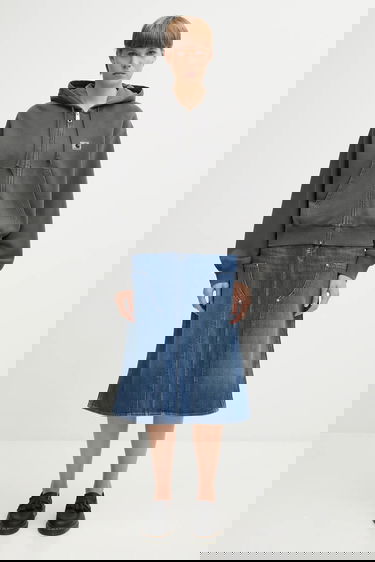 Пола Carhartt WIP Denim Double Knee Midi Skirt Синьо | I035880.014L, 4