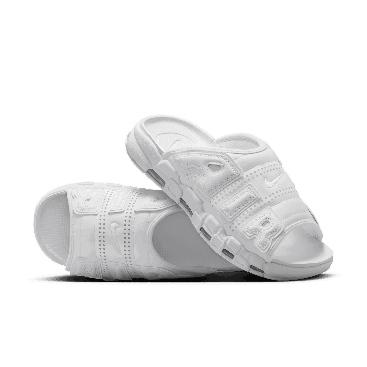 Кецове и обувки Nike Air More Uptempo Slide Сиво | FD9883-101, 0