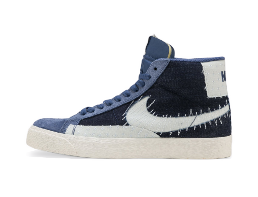 Скеитбординг Nike SB Zoom Blazer Mid Premium Тъмно синьо | CT0715-400