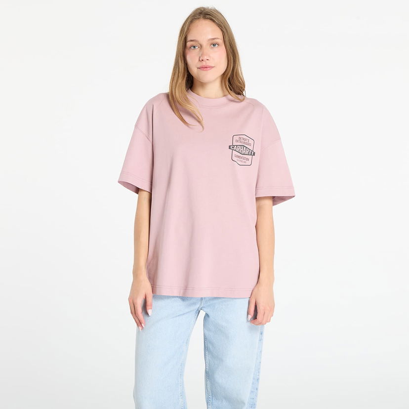 Тениска Carhartt WIP Carhartt WIP S/S Networks T-Shirt Розово | I035624.1NJXX