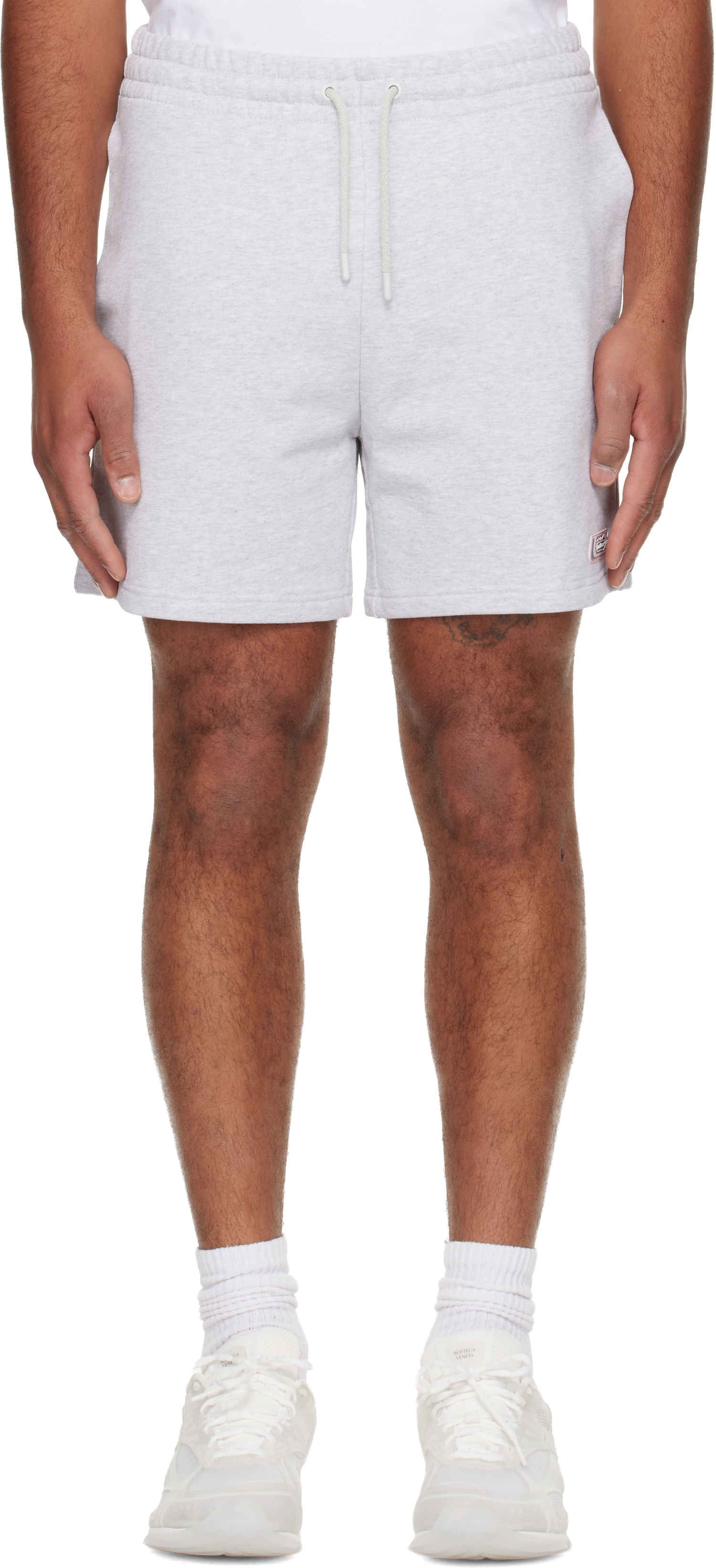 Къси панталони Casablanca 'Casablanca' Logo Patch Shorts Сиво | M-AW25-JTR-003-01, 0