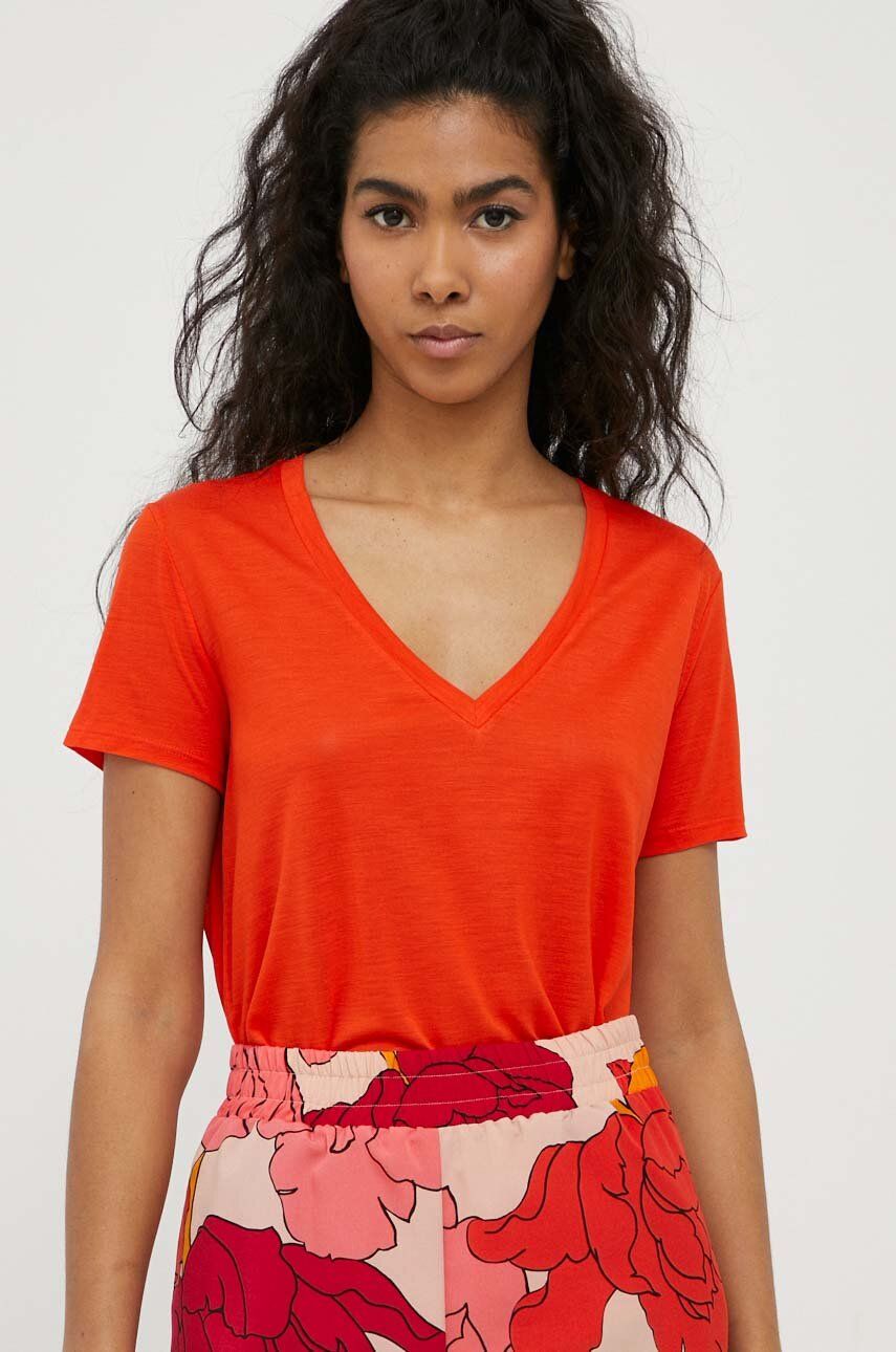 Тениска United Colors of Benetton Tee Оранжево
 | 3NLHE4249.1G9, 0