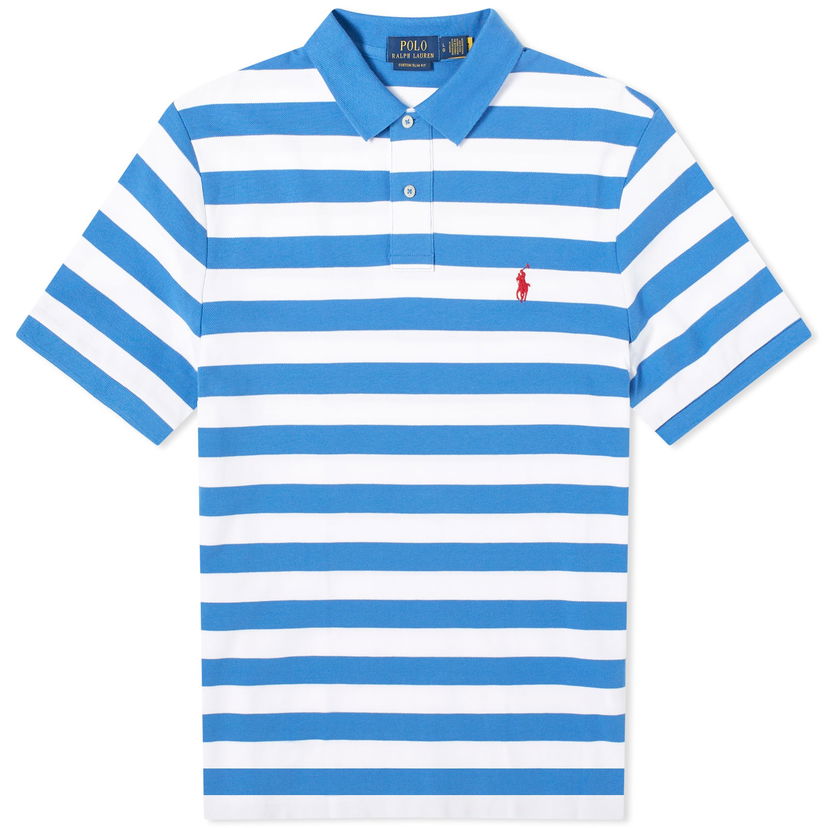 Поло тениска Polo by Ralph Lauren Bold Stripe Polo Shirt Синьо | 710934552003