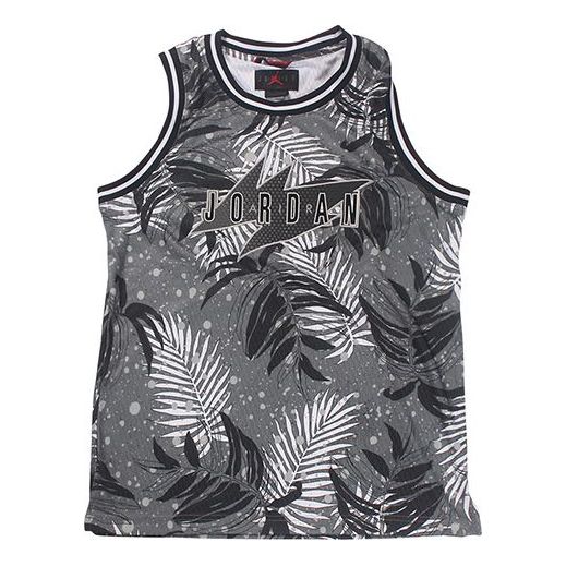 Потник Jordan Jordan Wings Print Basketball Vest Сиво | CJ4315-084, 0