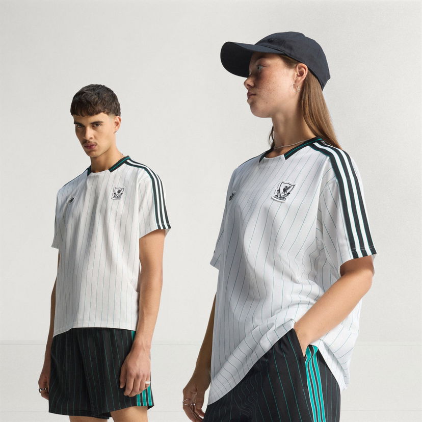 Фланелка adidas Performance Liverpool FC Terrace Icons Бяло | JW5466