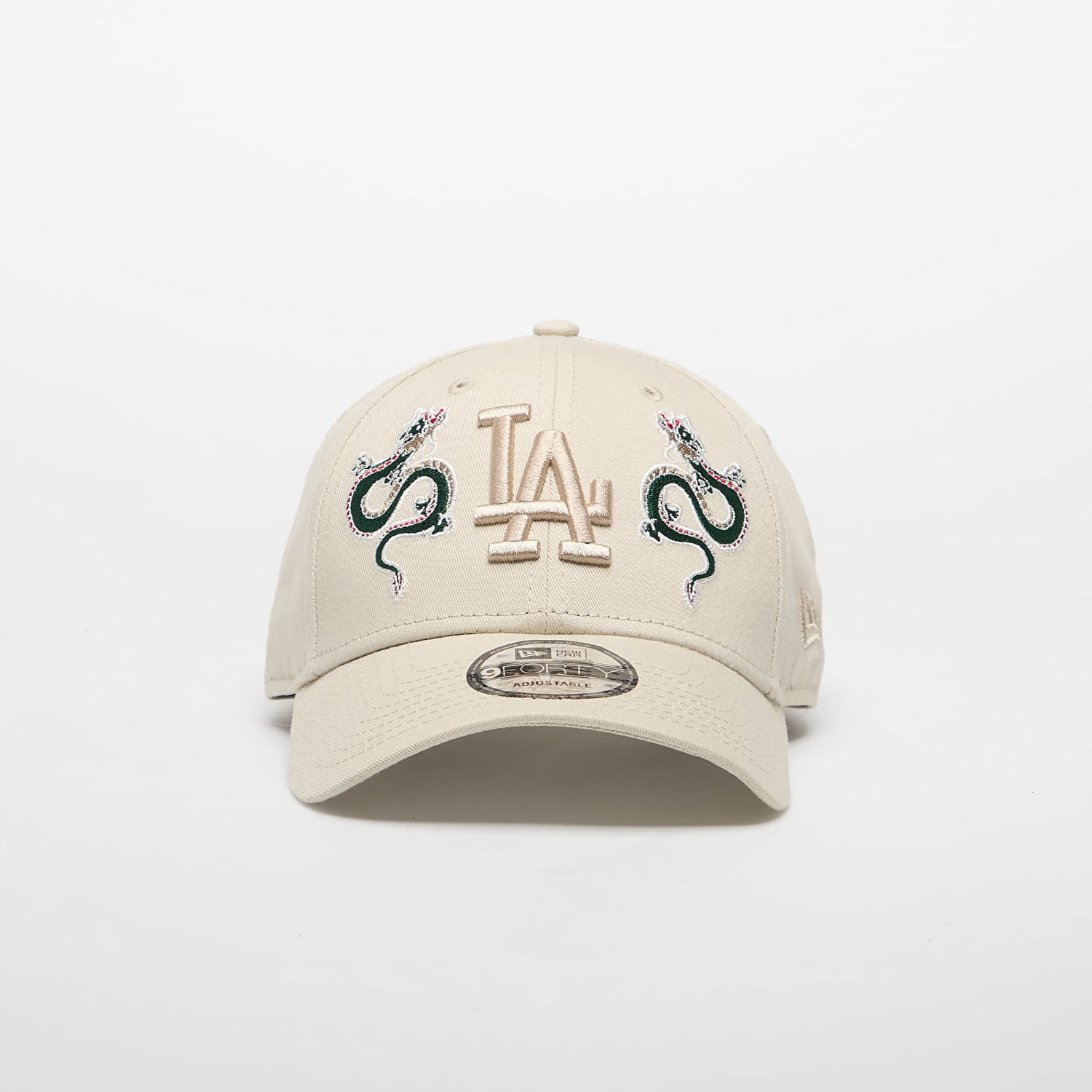 Шапка с козирка New Era New Era 9FORTY Los Angeles Dodgers MLB Adjustable Cap Бежово | 60691257, 0