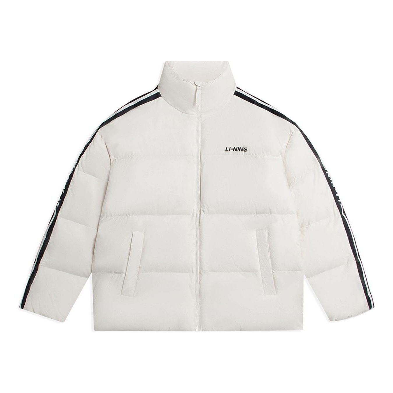 Пухо яке Li-Ning Graphic Short Down Jacket Бяло | AYMS337-2, 0