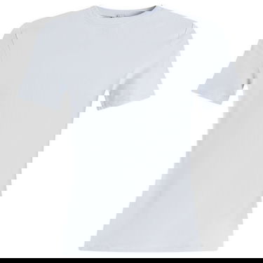 Тениска SKIMS SKIMS Cotton Jersey T-Shirt, Size Large Бяло | AP-TSH-0638-ZENBLUE, 1