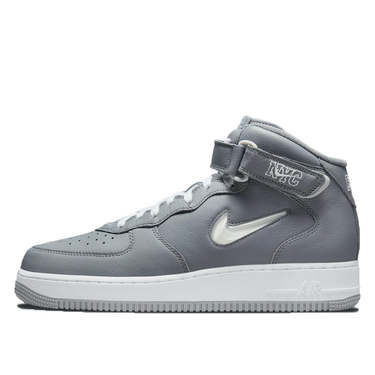 Кецове и обувки Nike Air Force 1 Mid Jewel QS "NYC - Cool Grey" Сиво | DH5622-001, 1