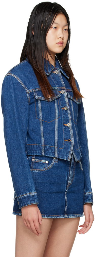 Яке We11done We11done V-Line Denim Jacket Синьо | WD-DJ3-22-330-W-BL, 1