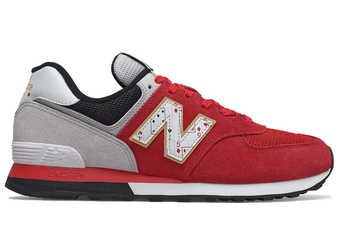 Кецове и обувки New Balance 574 Playing Card Red Червено | ML574WI2, 0