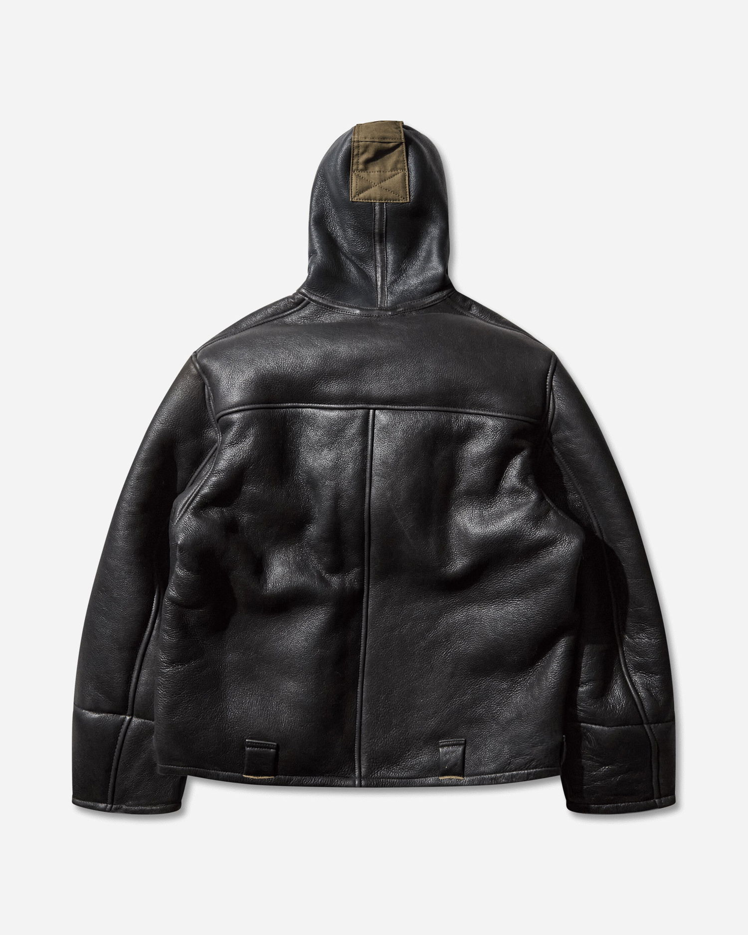 Яке OUR LEGACY Blizzard Hooded Leather Jacket Черно | W4259BN 001, 0