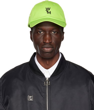 Шапка с козирка WOOYOUNGMI WOOYOUNGMI Embroidered Baseball Cap Зелено | W231AC51, 0