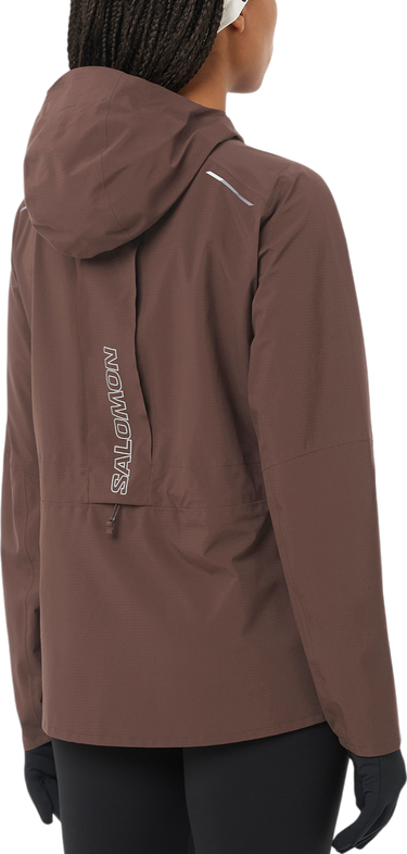 Яке Salomon Salomon Bonatti Trail Hooded Jacket Кафяво | lc2673800, 1