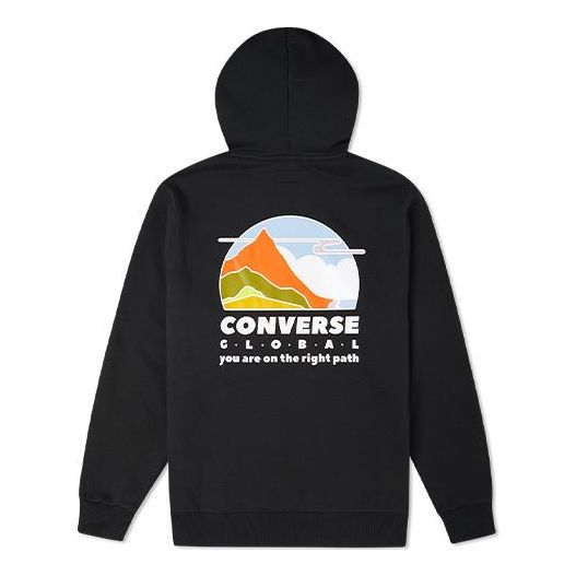 Суитчър Converse Loose Graphic Hoodie Черно | 10022725-A01