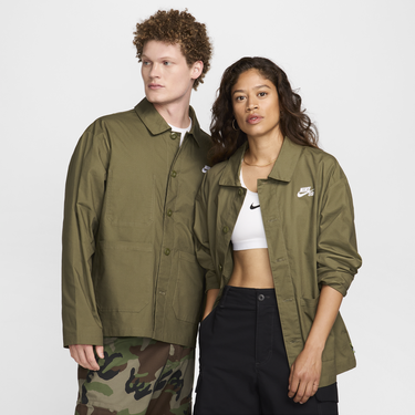 Яке Nike SB Agnostic Icon Coach Jacket Olive White Зелено | FZ4081-222, 3
