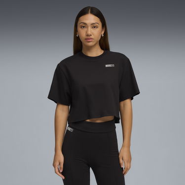 Съкратен топ Puma PUMA x ROSÉ Women's Cropped T-Shirt Черно | 633806_01, 0