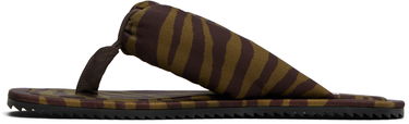 Облекло The Attico Attico Indie Flip-Flops Кафяво | 250WSH00797 PAA014PR, 2
