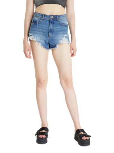 High Waisted Denim Shorts