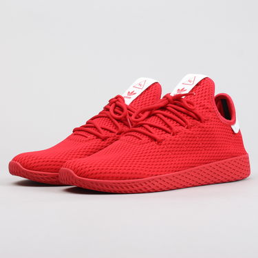 Кецове и обувки adidas Originals Pharrell Williams Tennis HU Червено | BY8720, 1